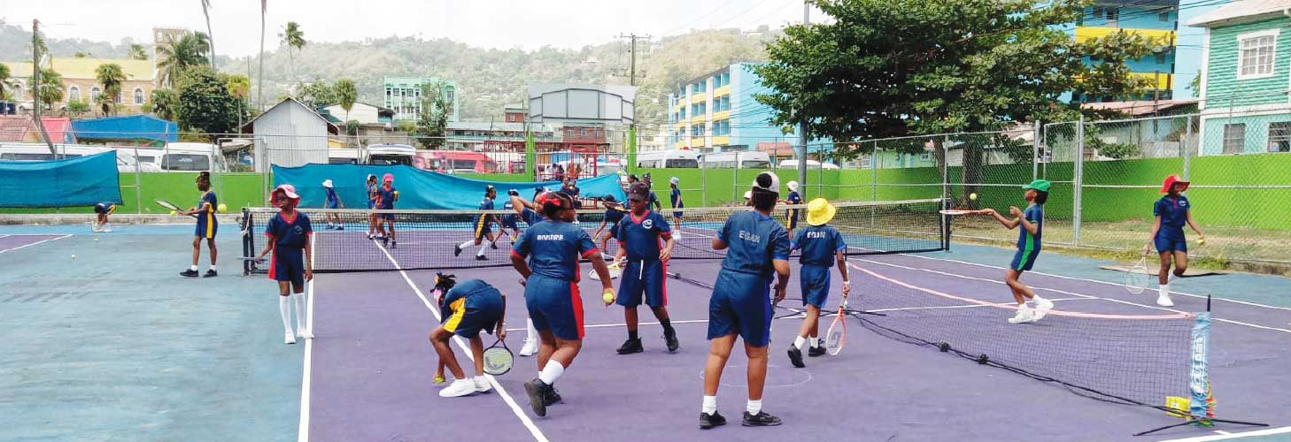 Ave Maria Primary School girls participate in training sessions