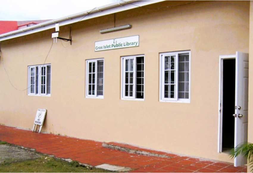 Fully refurbished Gros Islet Public Library 