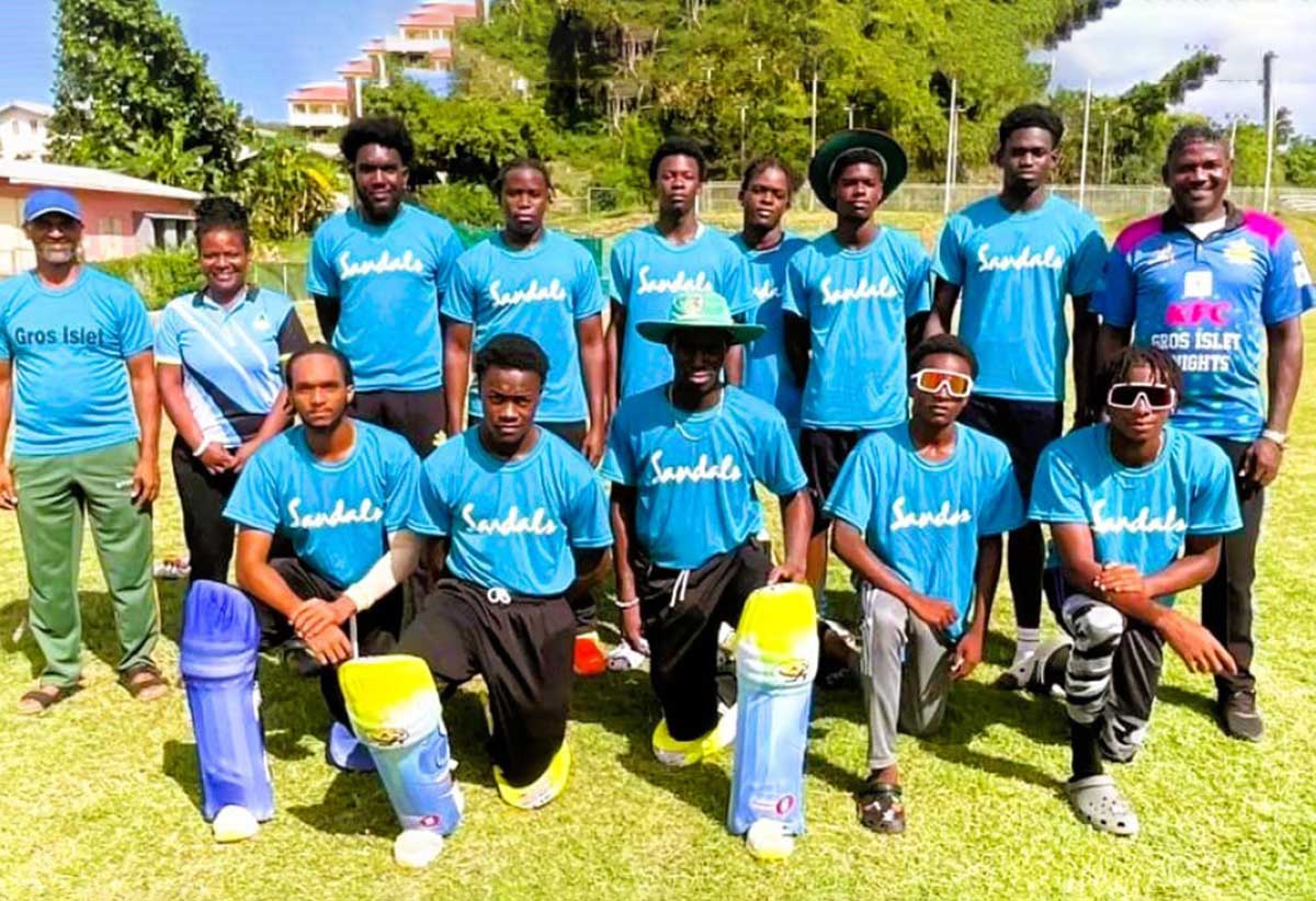 Gros Islet U19 are Champions of the Sandals /SLNCA U-19 Cricket Tournament 