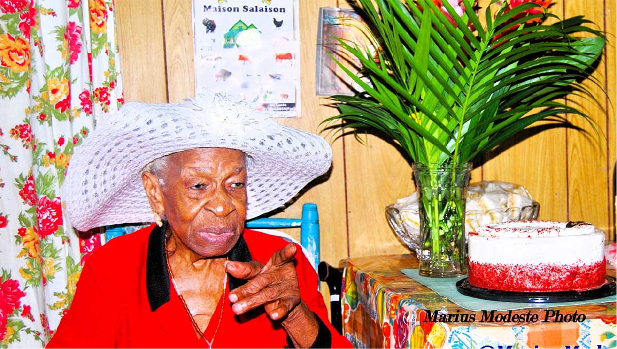 105-year-old, Iris James