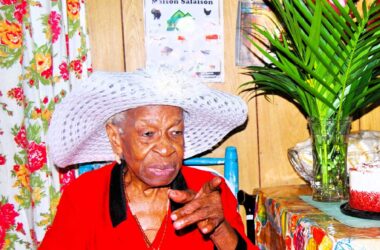 105-year-old, Iris James