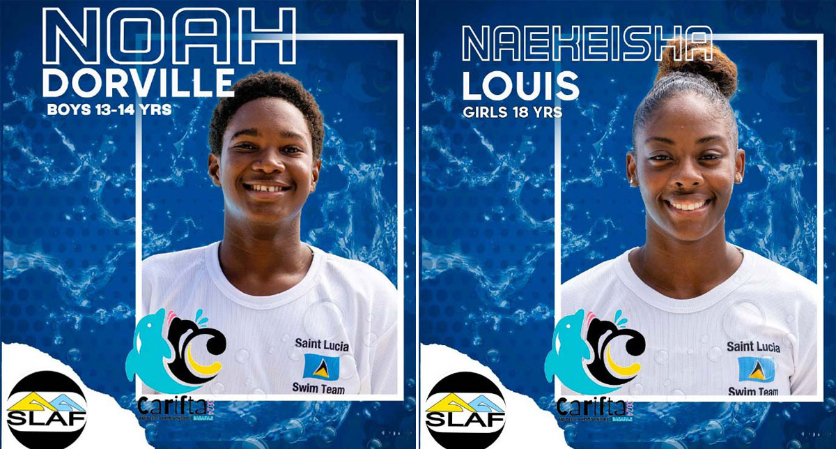 Noah Dorville and Naekeisha Louis