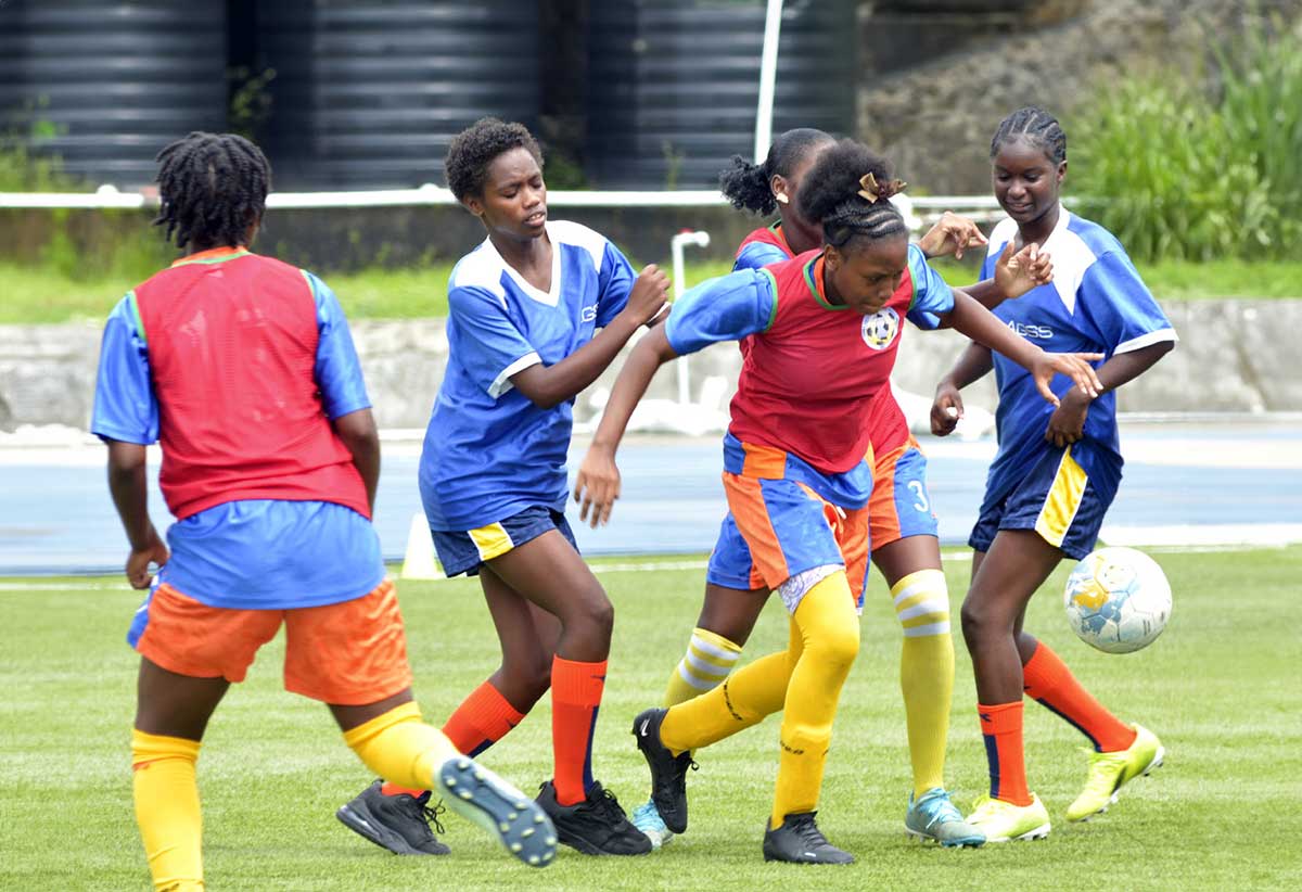 Under 15 Girls National Team in Training