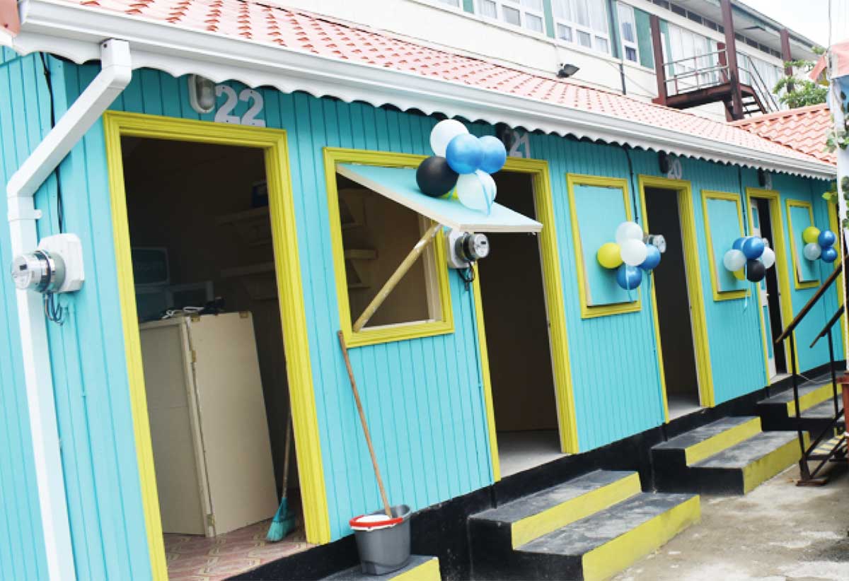 Bideau Park Vending Huts 