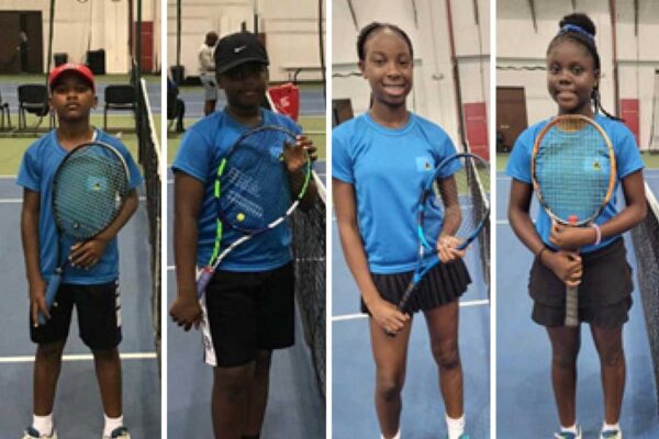 Saint Lucia’s Under 12 players in T&T