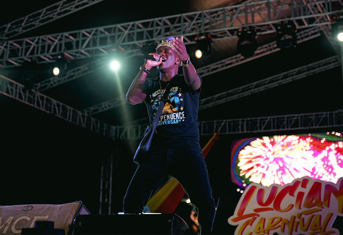 Sly, St. Lucia's 2024 Groovy Soca Monarch