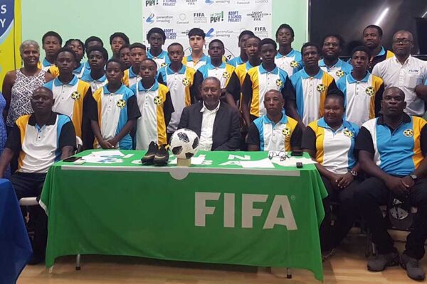 SLFA officials, parents, players and technical unit at the media briefing