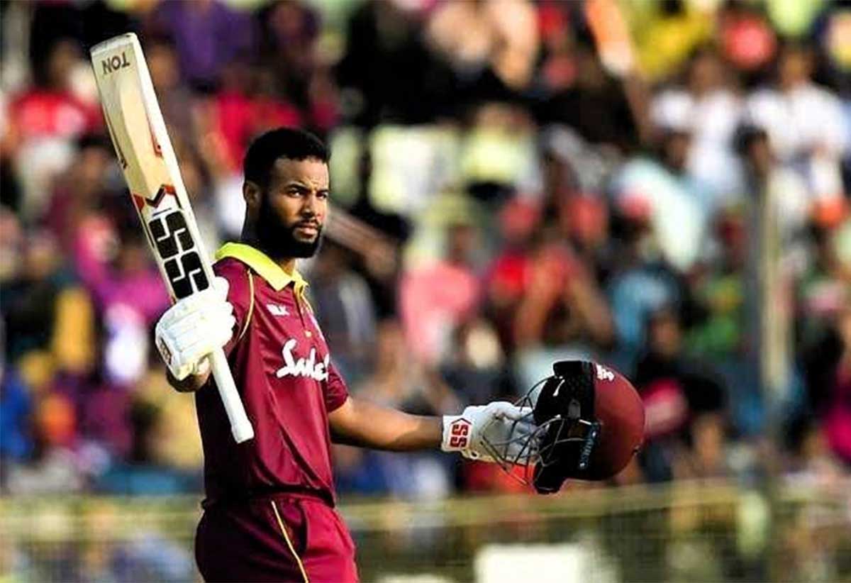 WI batsman Shai Hope 