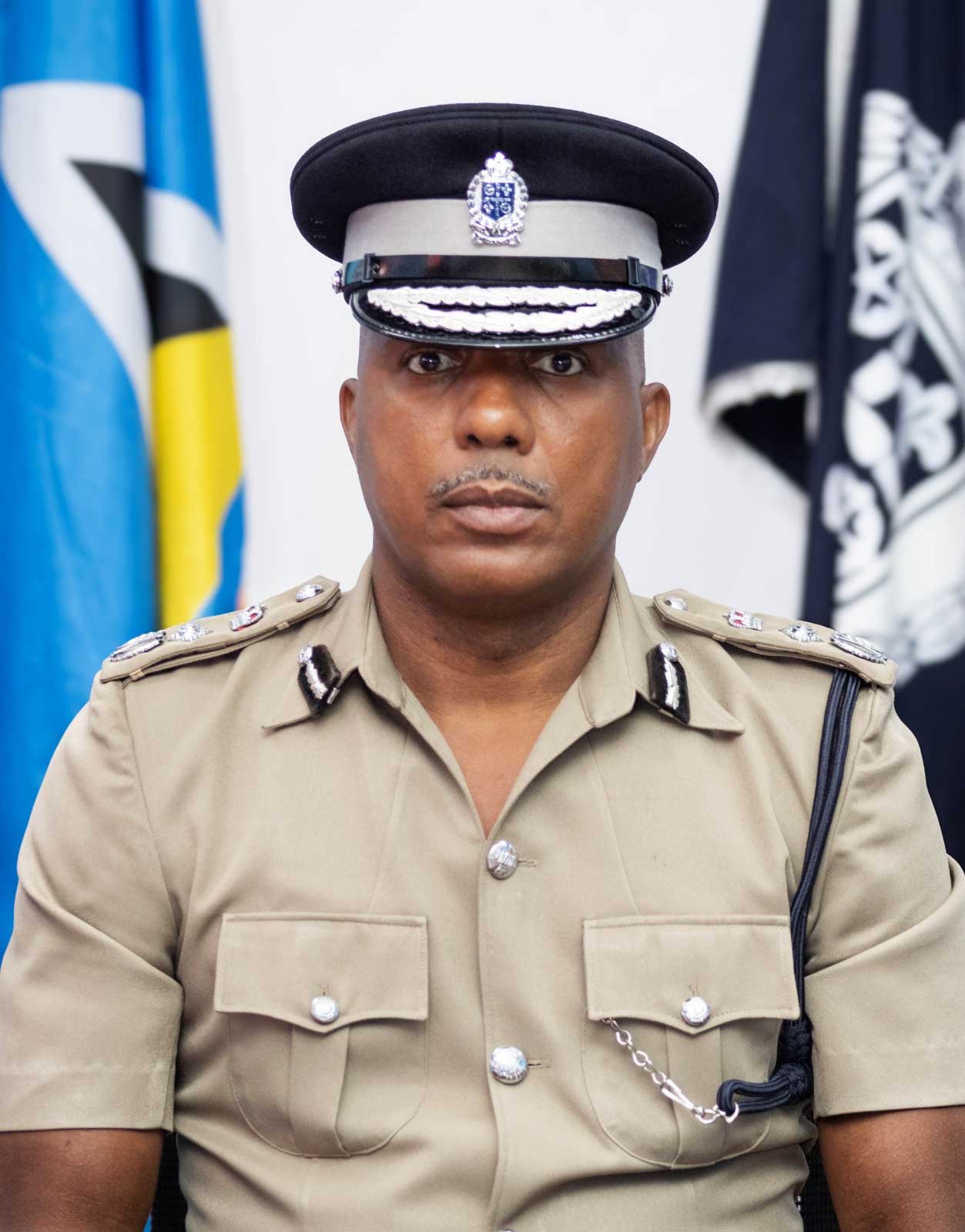 Acting Police Commissioner Verne Garde