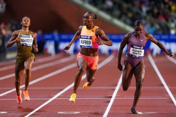 Julien Alfred triumphs at Diamond League final