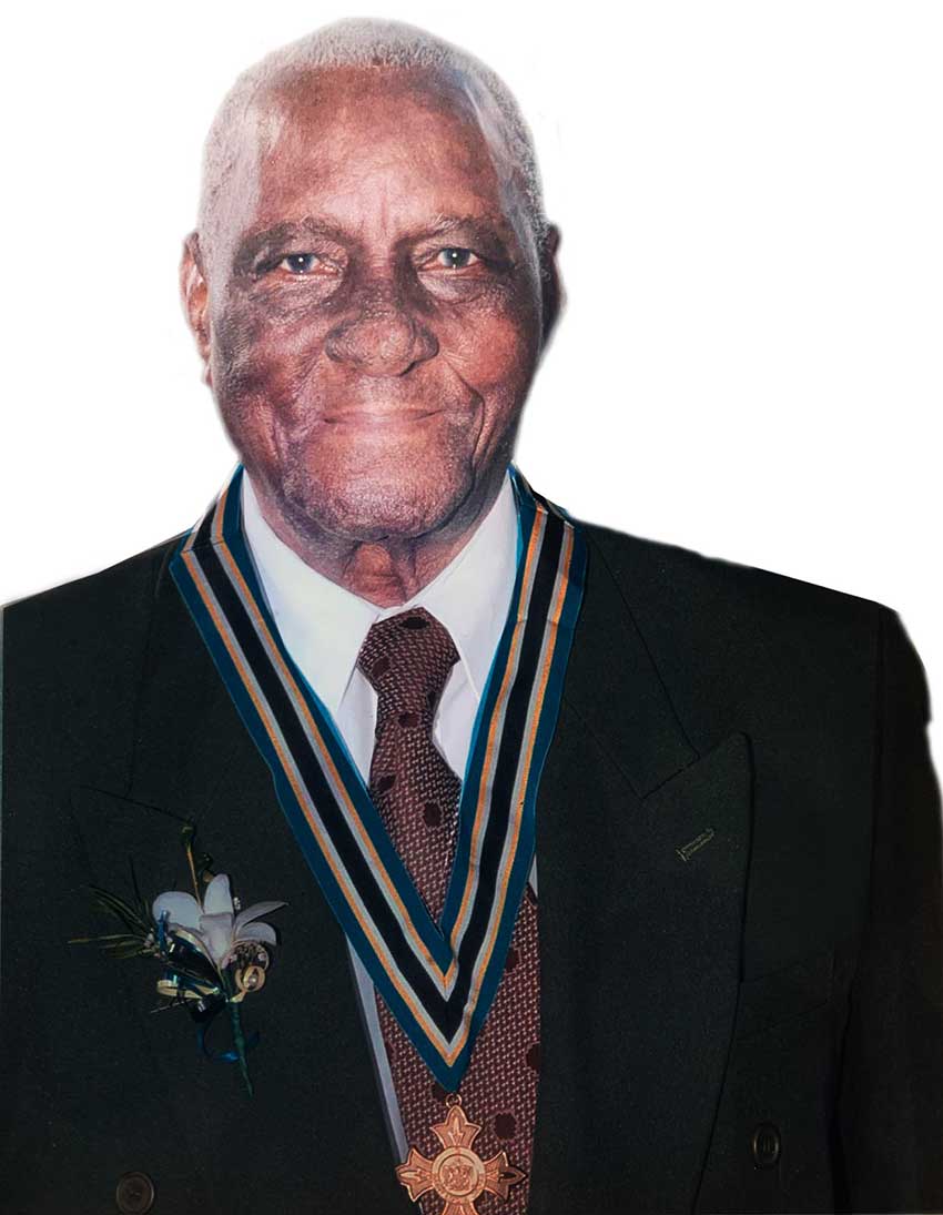 The late Honorable Arnott Francois Valmont C.B.E, S.L.C.