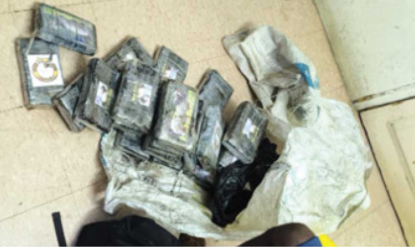 Cocaine found in drug bust by Vincentian police