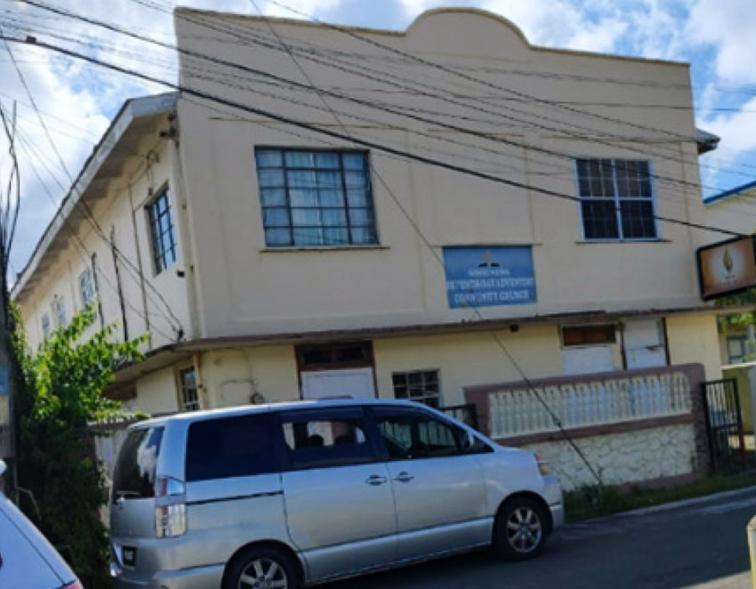 Saint Lucia SDA Academy L’Anse Road building