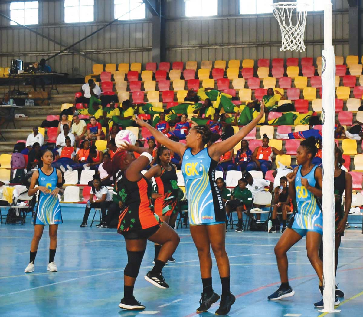 Team Saint Lucia takes on Montserrat in opening round match