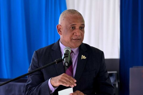 Investment Minister Ernest Hilaire