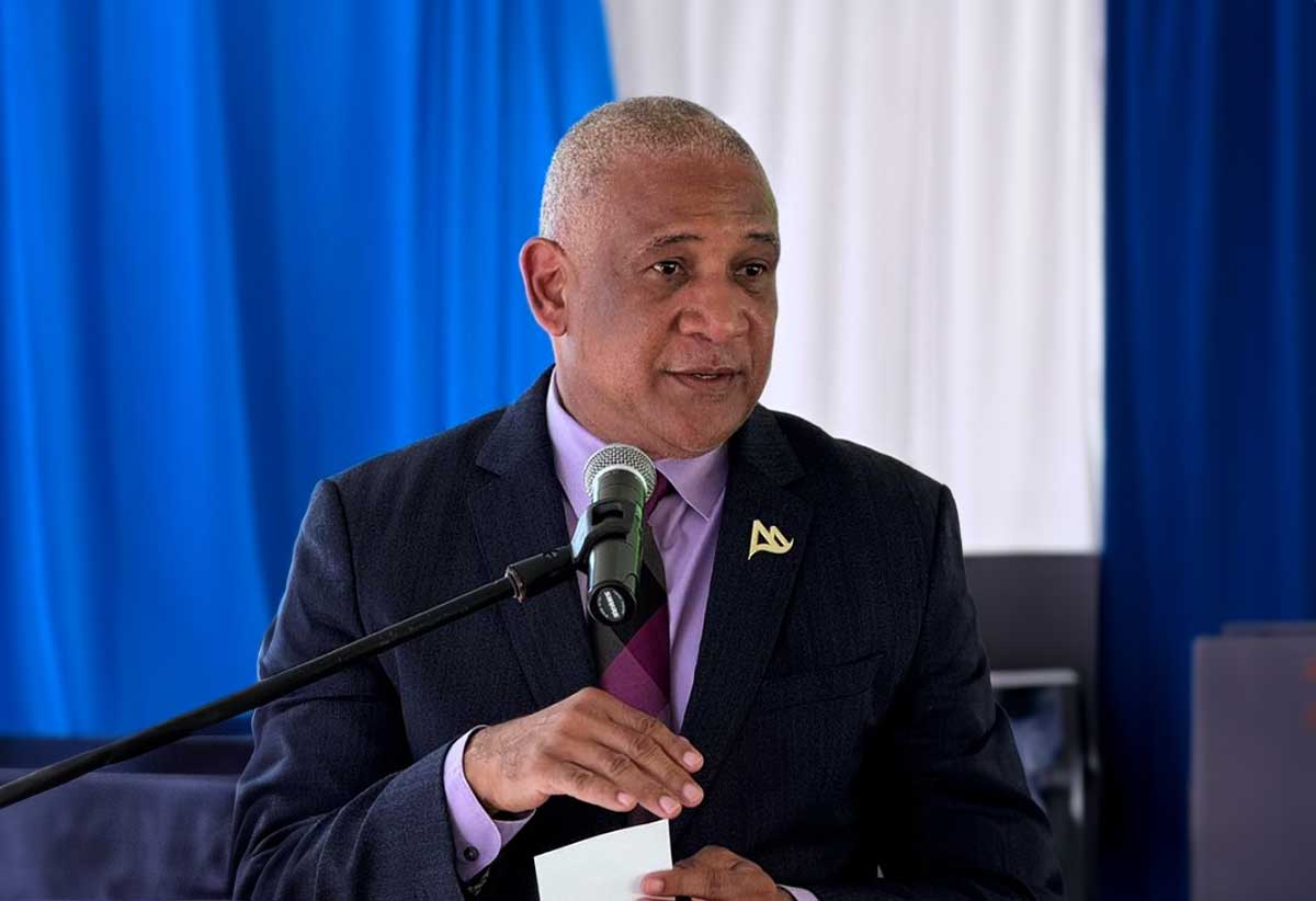 Tourism Minister Dr Ernest Hilaire