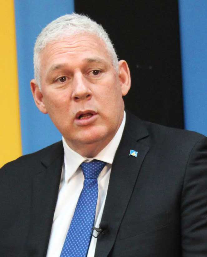 Opposition Leader Allen Chastanet 