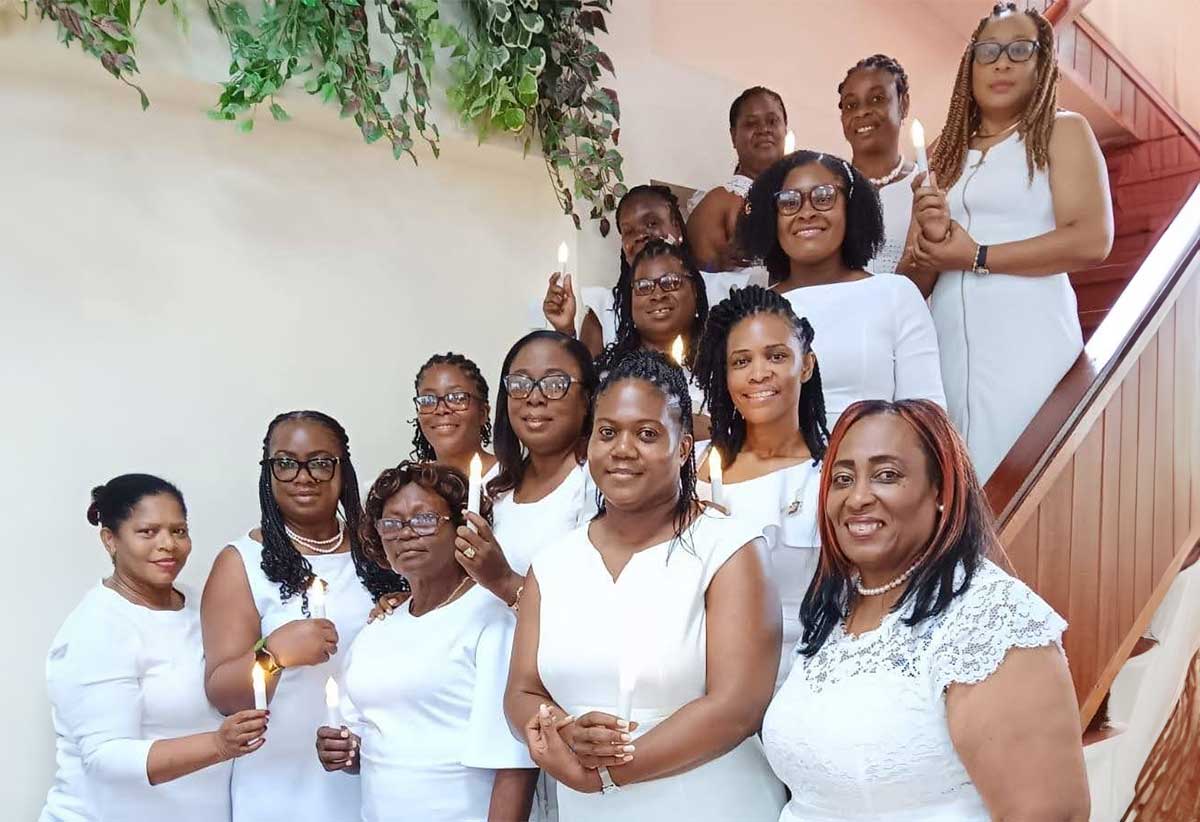 Delegation of Saint Lucian Nurses at the 33rd CNO Biennial Conference 