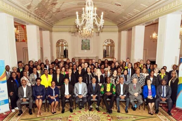 Group photograph of attendees at the CAJO’s 8th Biennial Conference in Bermuda