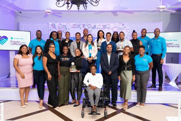 Republic Bank Representatives with the PMAD Partners for Saint Lucia