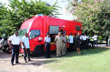 Mobile unit at Heroes Park