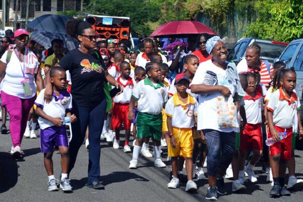 Participants involved in the Health Walk