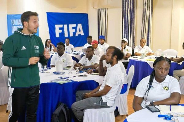 Coaches and Instructors at the FIFA Capacity Building Workshop