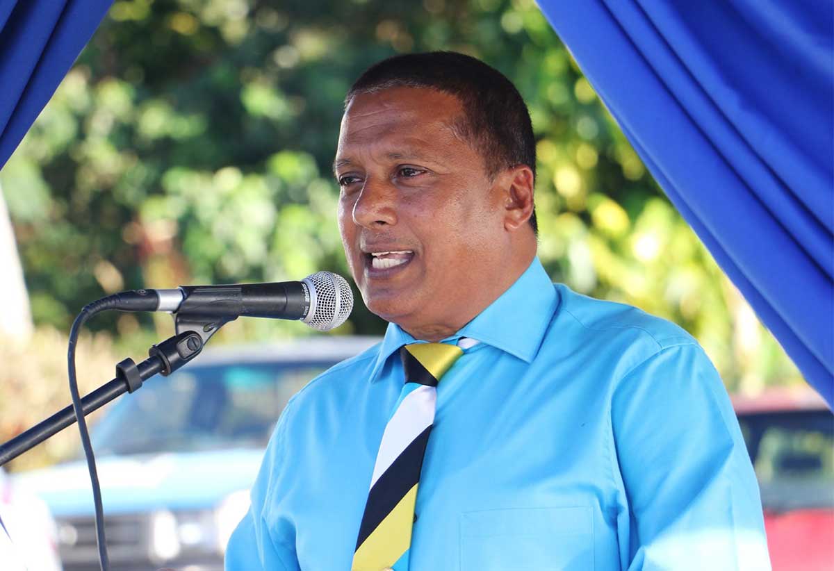 Former Castries South East Parliamentary Representative, Guy Joseph