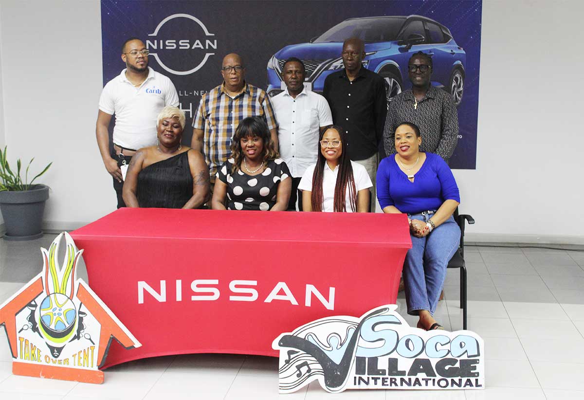 Tent and corporate sponsor representatives, and carnival officials at the media launch