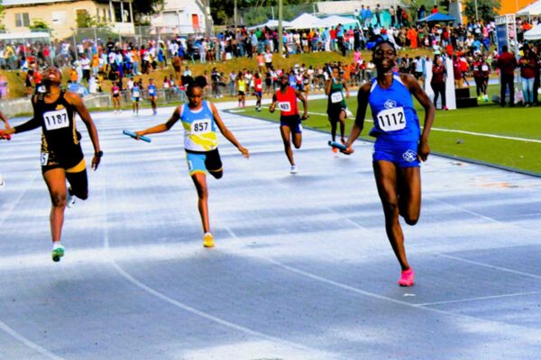 Athletes participating at this year’s Inter Secondary Schools Island Champs (Photo credit: MYDS)
