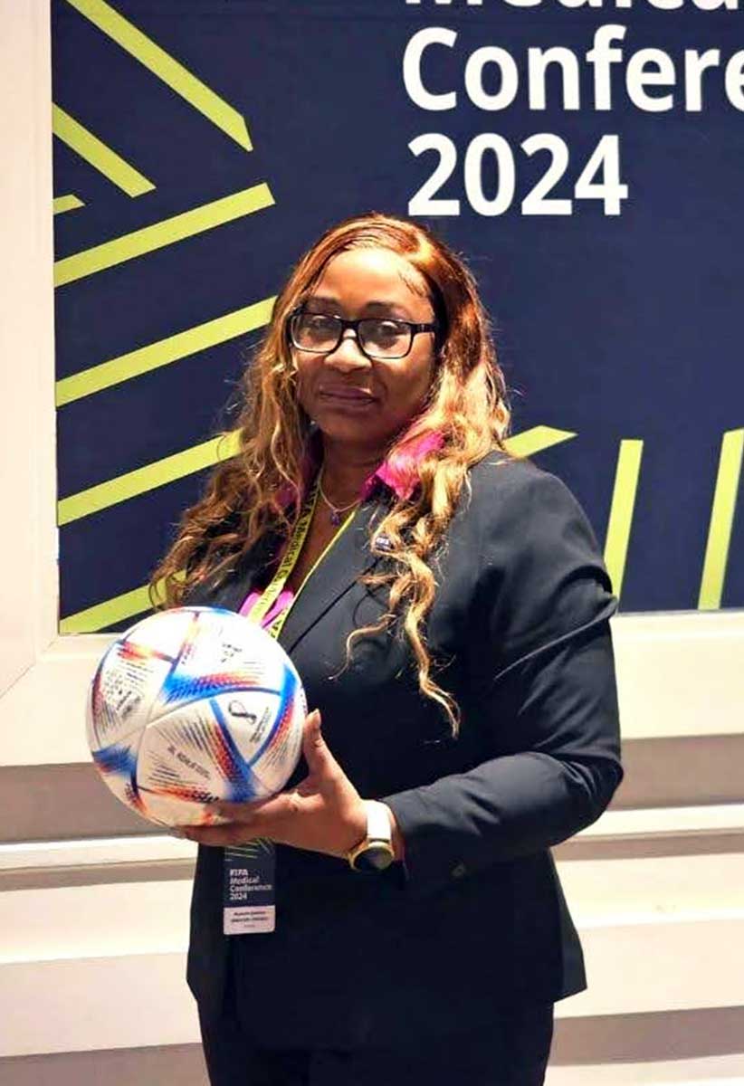 Dr. Natasha Innocent [Photo: Dr Innocent- SLFA]