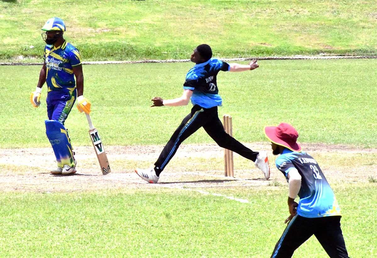 Keon Gaston displayed outstanding bowling spell [photo credit: MYDS] 