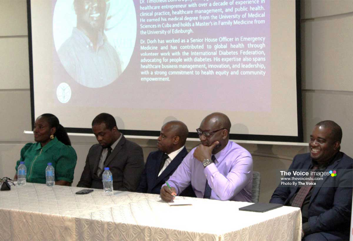 Key stakeholders at the Orbital Well media launch