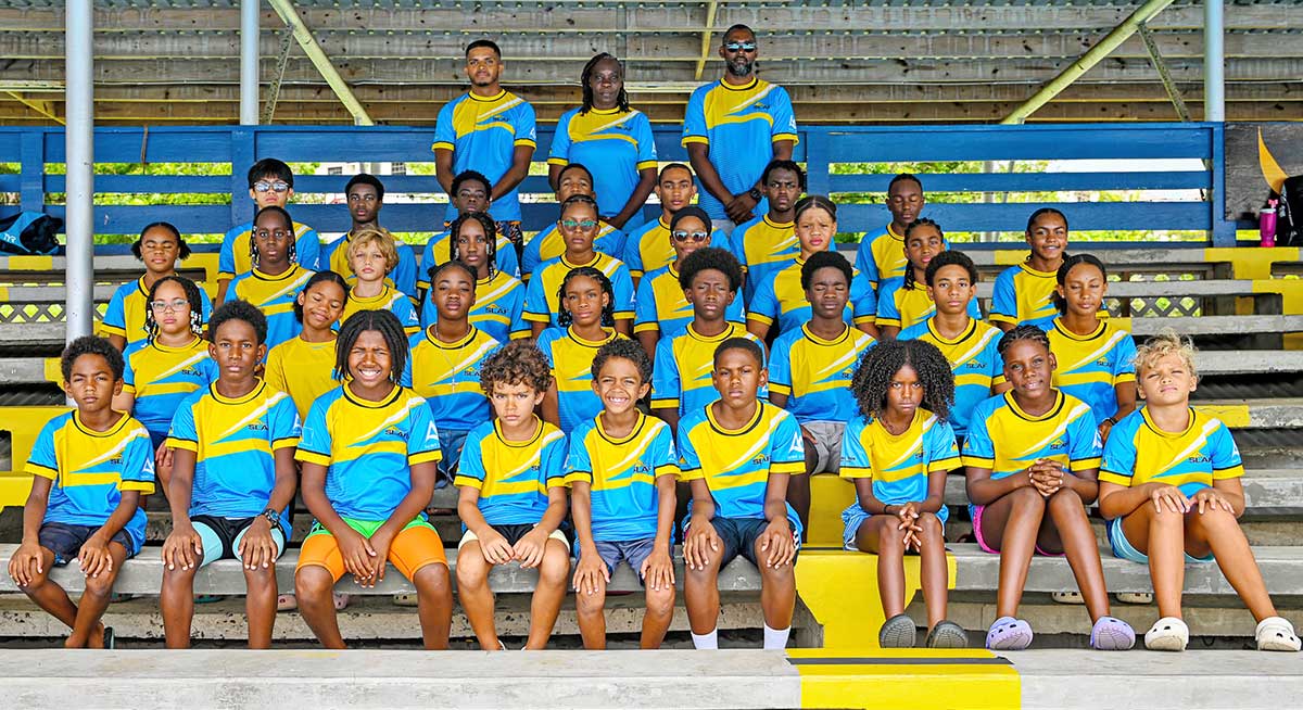 Team Saint Lucia swimmers to compete at Goodwill Championships [Photo credit :SLAF] 