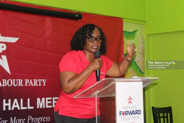 Babonneau Representative Virginia Albert-Poyotte