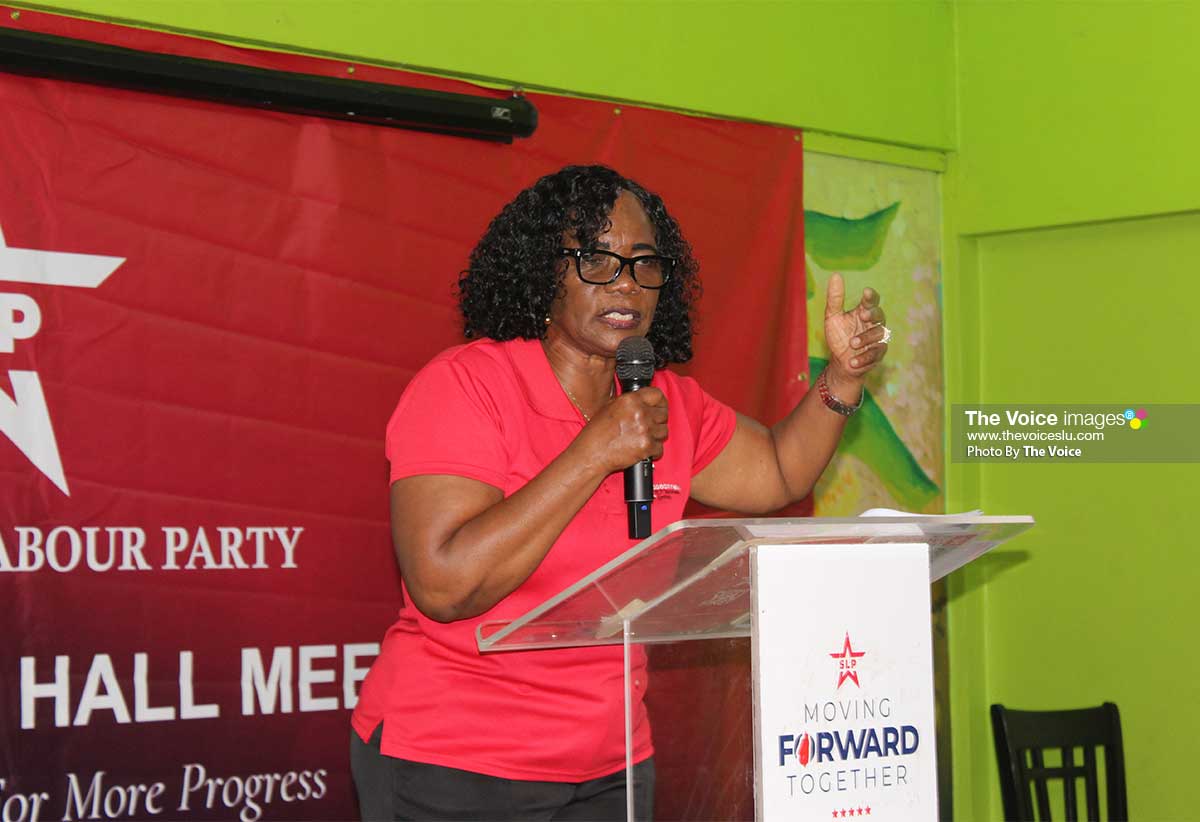 Babonneau Representative Virginia Albert-Poyotte