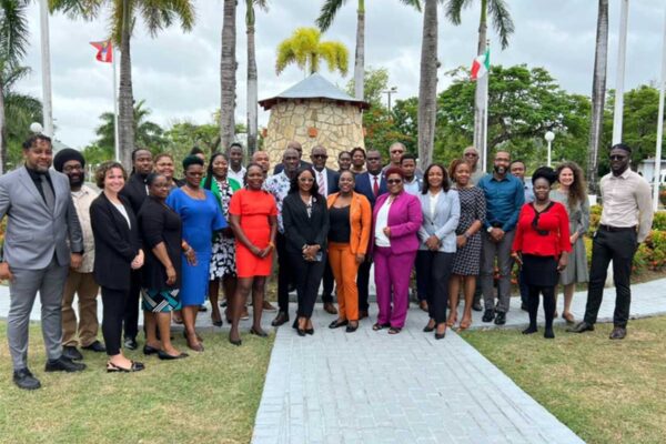 Regional participants at CARPHA Strategic Health workshop (Photo credit: MOH)