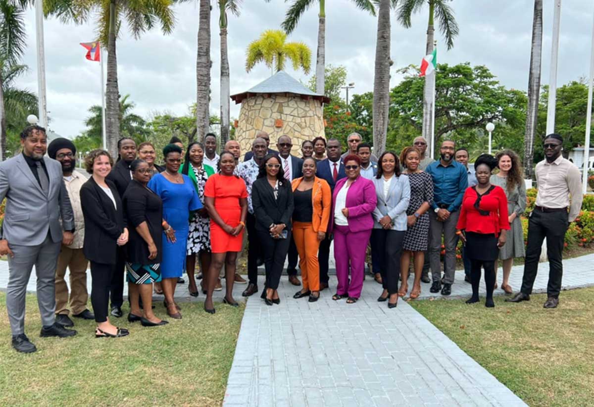 Regional participants at CARPHA Strategic Health workshop (Photo credit: MOH)