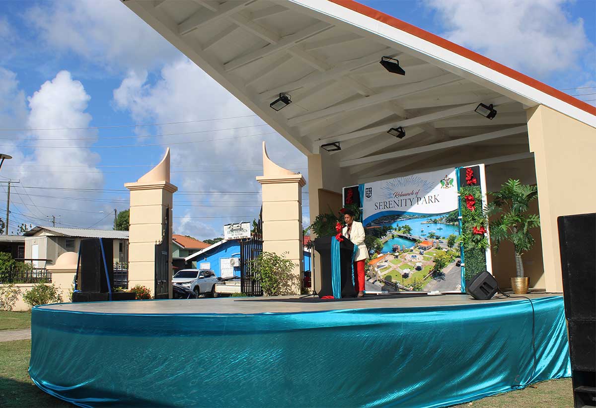 Castries Mayor Geraldine Lendor-Gabriel articulated a clear vision for the management and promotion of the park 