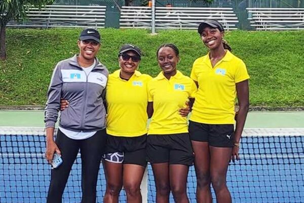 Female tennis players (Photo credit: SLTA)