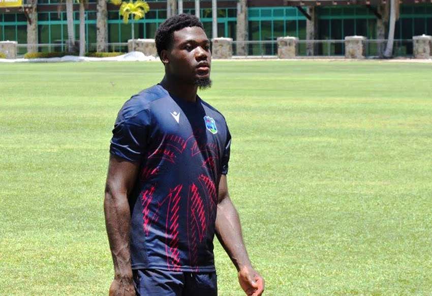 Joshua Dorne West Indies U19 skipper, Photo credit: CWI