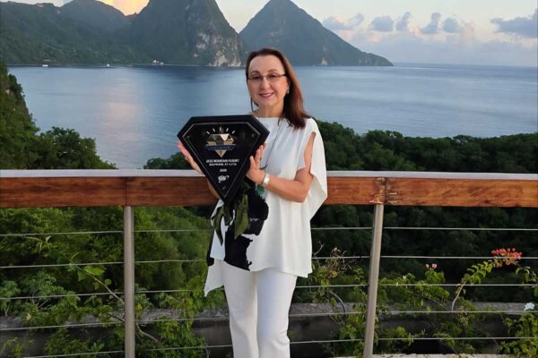 Karolin Troubetzkoy, Owner/Executive Director of Jade Mountain (Photo credit: Jade Mountain)