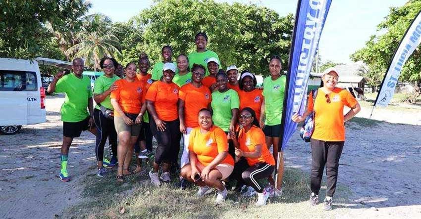 Saint Lucia participates in Caribbean Wellness Day [Photo credit :MOH]