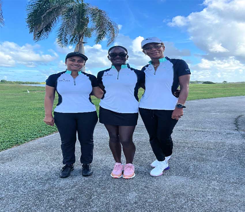 From left to right: Lisa Gardner, Britney Mangal and Catherine Spooner
