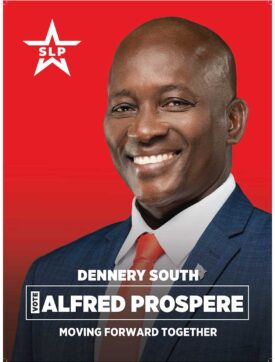 Alfred Prospere - SLP candidate for Dennery South