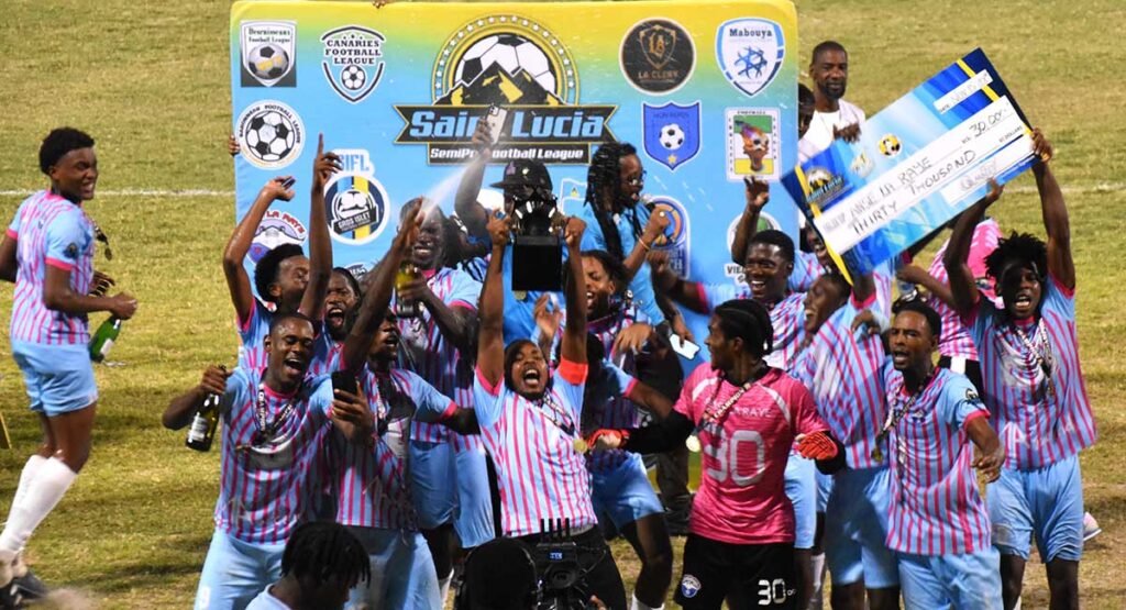 Anse La Raye Crowned Super League Champions - The Voice St. Lucia News
