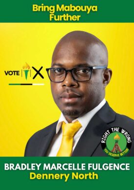 Bradley Fulgence - UWP candidate for Dennery North