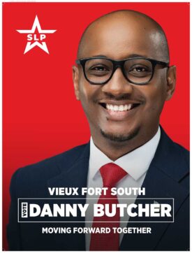 Danny Butcher - SLP candidate for Vieux Fort South