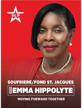 Emma Hippolyte - SLP candidate for Soufriere/Fond St. Jacques