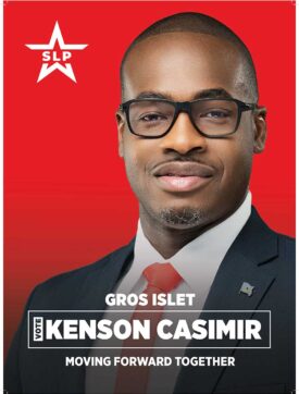 Kenson Casimir - SLP candidate for Gros Islet